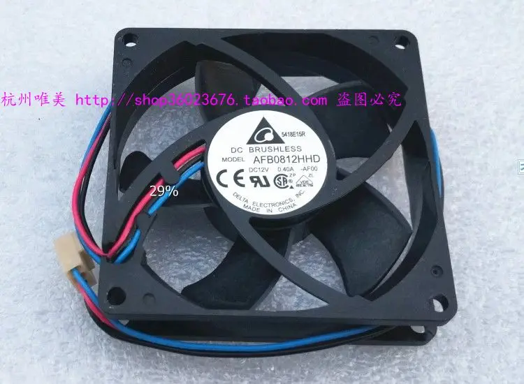 

Совершенно новый охлаждающий вентилятор DELTA 8020 8 см 3PIN 12 В 0,40 А AFB0812HHD-AF00