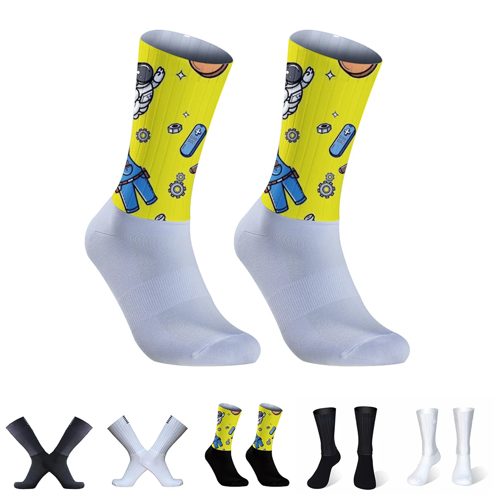 Road Cycling Bike Bicycle Socks Male Mens Women 2024 New Summer Socks