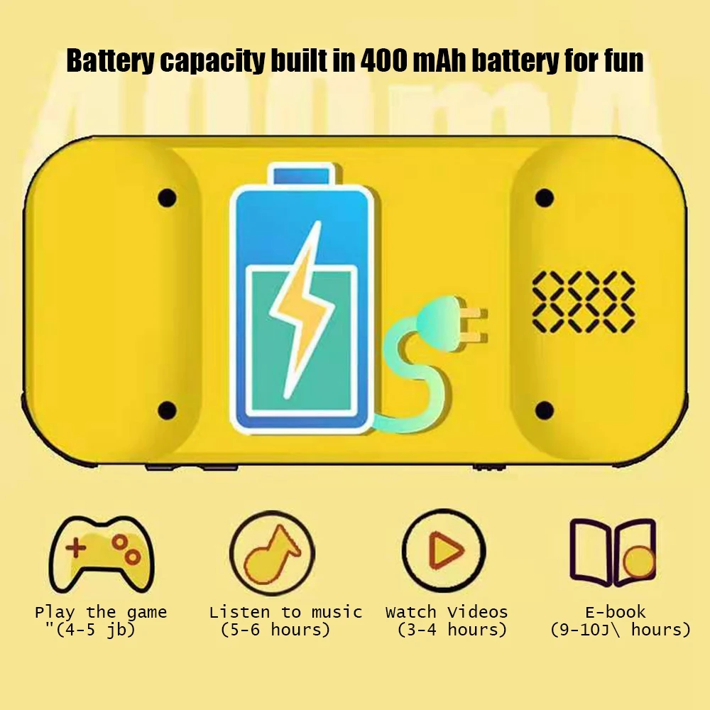 

Портативная игровая консоль Y22A-Retro, 1000 встроенных игр, портативные видеоигры для детей и взрослых, поддержка вывода на телевизор