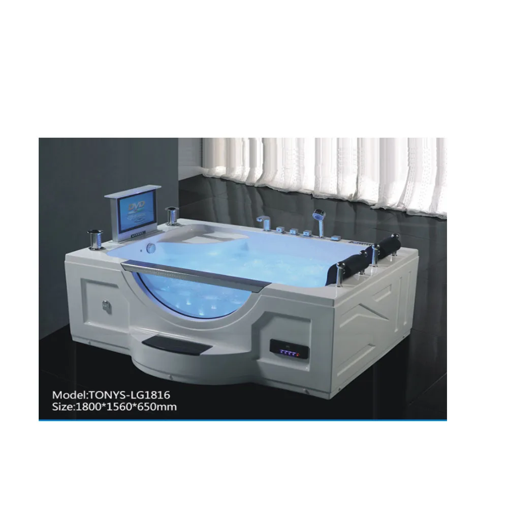 

Простая отдельно стоящая ванна в европейском стиле с пюре, акриловая ванна, массажная ванна для серфинга с постоянной температурой