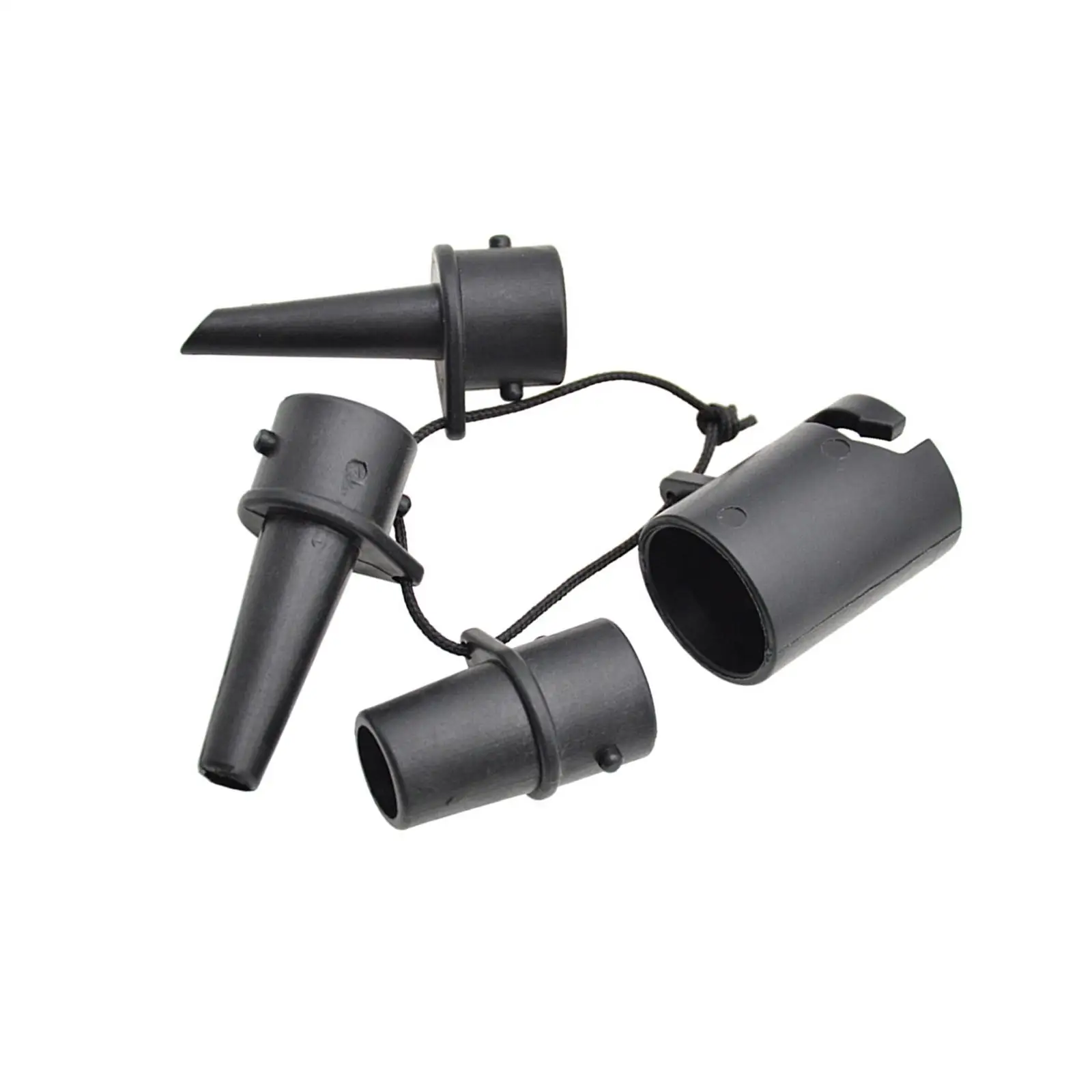 4 Pieces Inflatable Pump Adapter Valves SUP Portable Kayak Paddles Board Pump Nozzles Inflator Pump Nozzle Air Valves Attachment