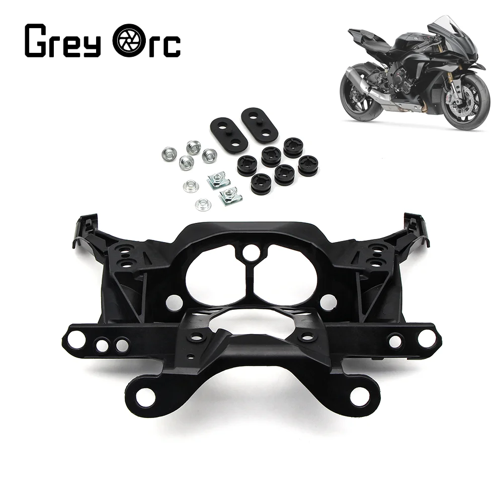 

Fit For Yamaha YZF R1 YZF-R1 2015-2024 2016 2017 2018 Black Upper Stay Cowl Headlight Bracket Fairing 2019 2020 2021 2022 2023
