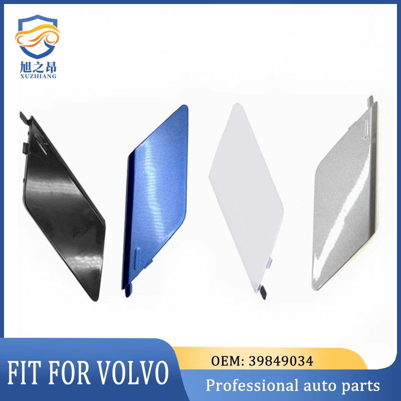 39849034 Car White Blue Black Silver Rear Bumper Tow Hook Eye Cap Cover For Volvo XC60 2018 2019 2020 31449210 Auto Parts