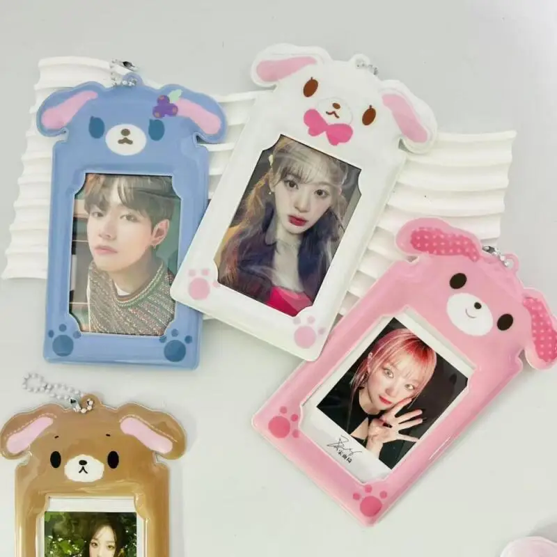 

Kawaii Heteromorphic Sugarbunnies Star визитница мультяшный брелок для девочек рюкзак ПВХ кулон фото папка подарок другу на день рождения