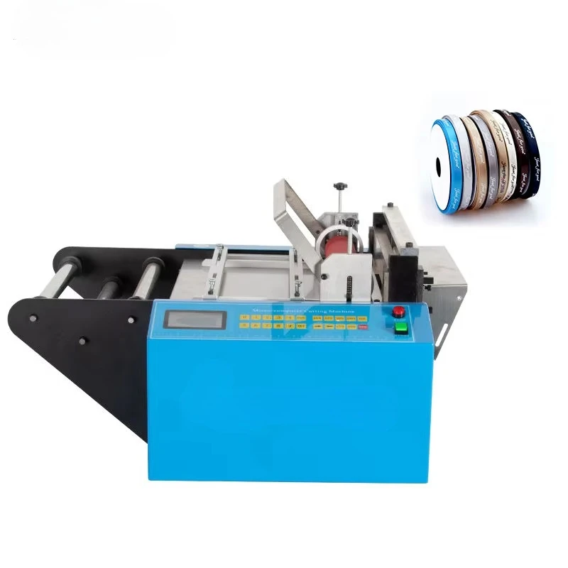 

EW-200S Automatic Electric Elastic Tape Cutting Machine Cartons Automatic Feeding and Cutting Two Axis Movement(y/z) AC Motor