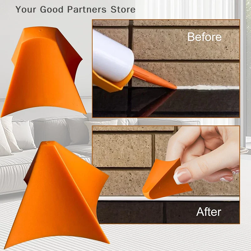 Silicone Caulking Tool Joint Sealant Spreader Spatula Scraper For Tile Window Grout Edge Removal Home Bathroom Kitchen Seam Tool