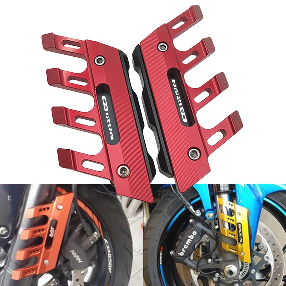 

Fit For Honda CB125R CB 125R Motorcycle Fender Front Fork Protector Fender Anti-falling Cover CB 125 R Fender Slider Guard