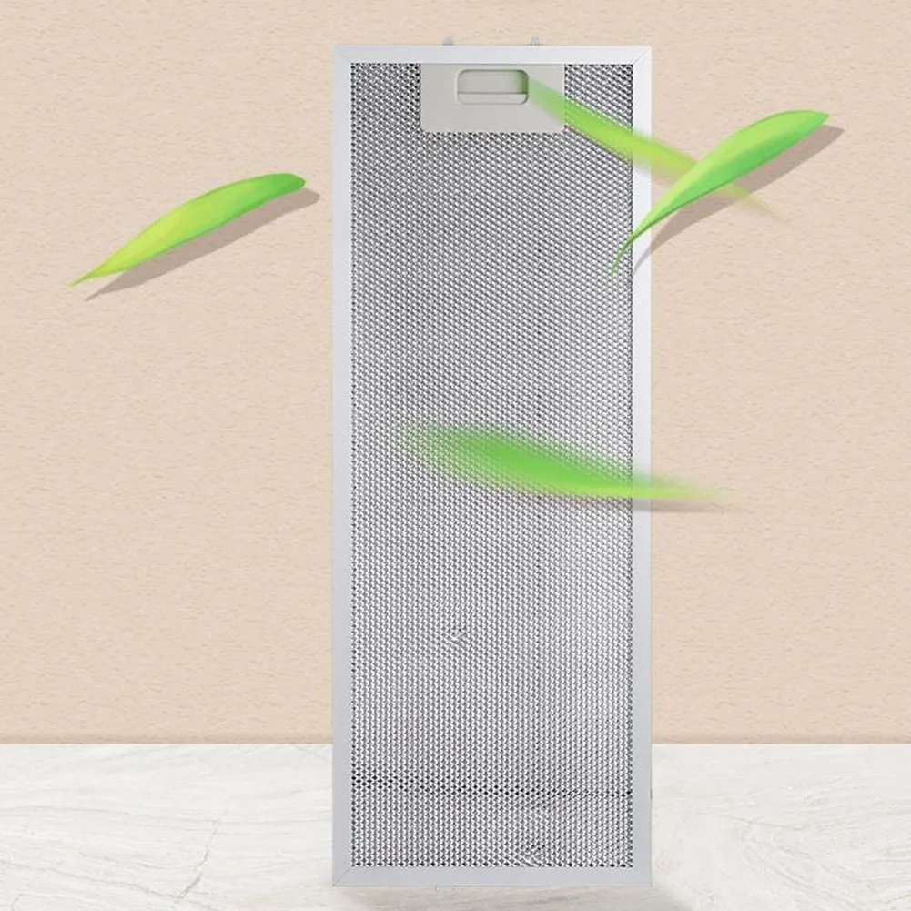 

Metal Mesh Extractor Vent Filter for Range Hoods 192 x 471 x 9mm with 5 Layers of Aluminized Grease Filtration