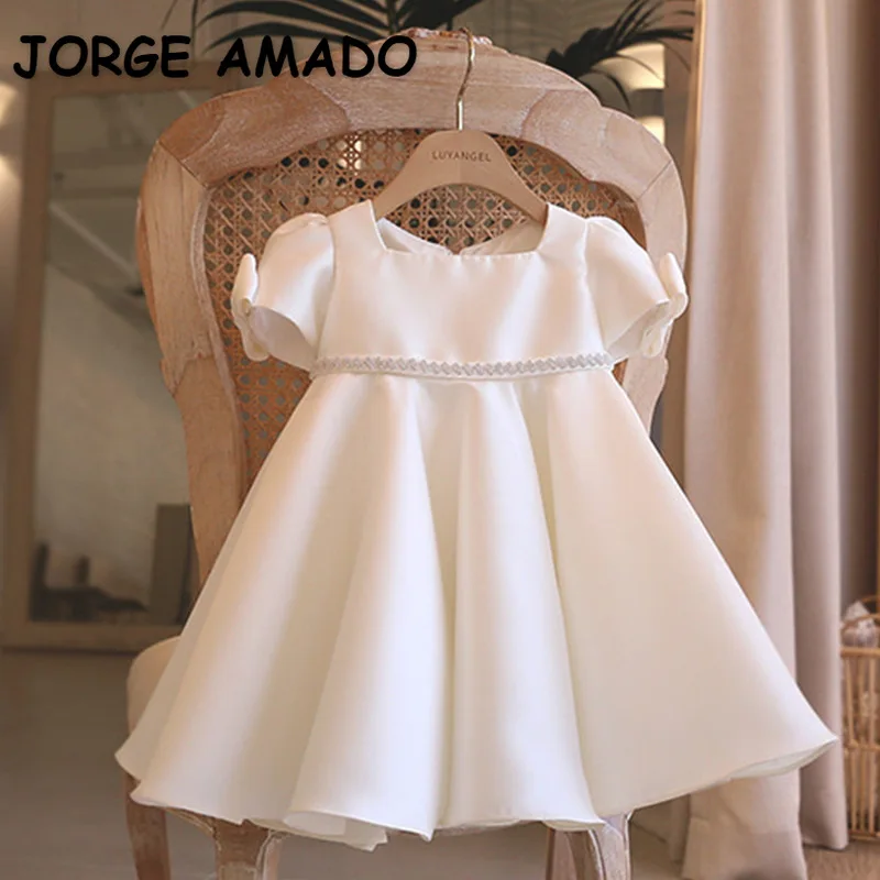 Summer Teenagers Girl Party Dress Short Sleeves Square Collar White Back Bow Princess Wedding Piano Perform Birthday Clothes E24 - AliExpress 1501 Summer Teenagers Girl Party Dress Short Sleeves Square Collar White Back Bow Princess Wedding Piano Perform Birthday Clothes E24 - AliExpress 1501