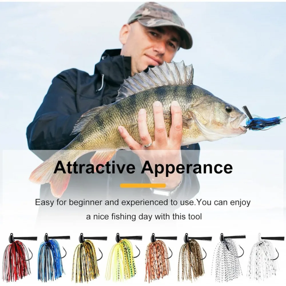 2PCS Soft Baits Top-Floating Combo Fishing Lures Multi-Color Sinking Spinning 14g Long-Cast Accessories for Bass Trout Salmon Freshwater Saltwater