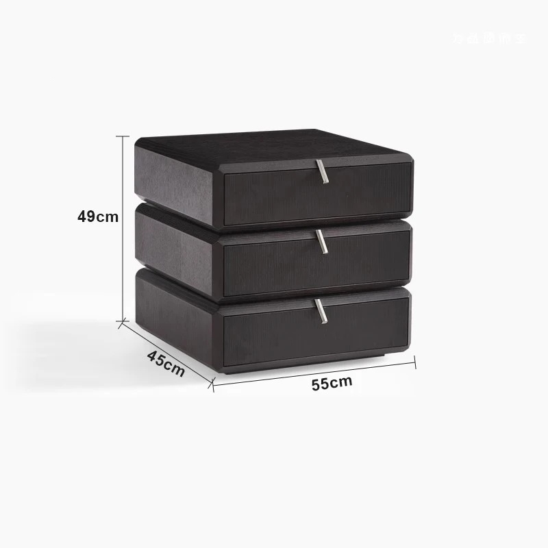 Customizable Trendy Italian Bedside Table Style Display Quality Delicacy Nights Table Elegant Luxury Mesita De Noche Bedroom Fur