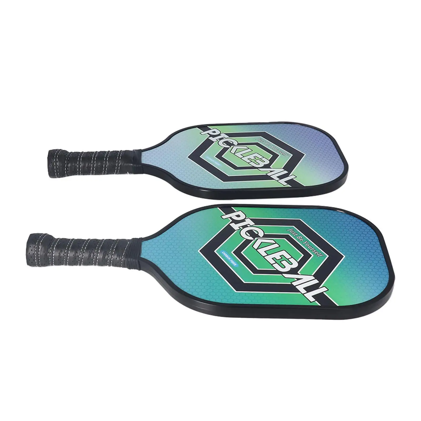 Complete Pickleball Set: 2 Rackets, 4 Balls, Racket Bag - Durable Glass  PP for outdoor Training