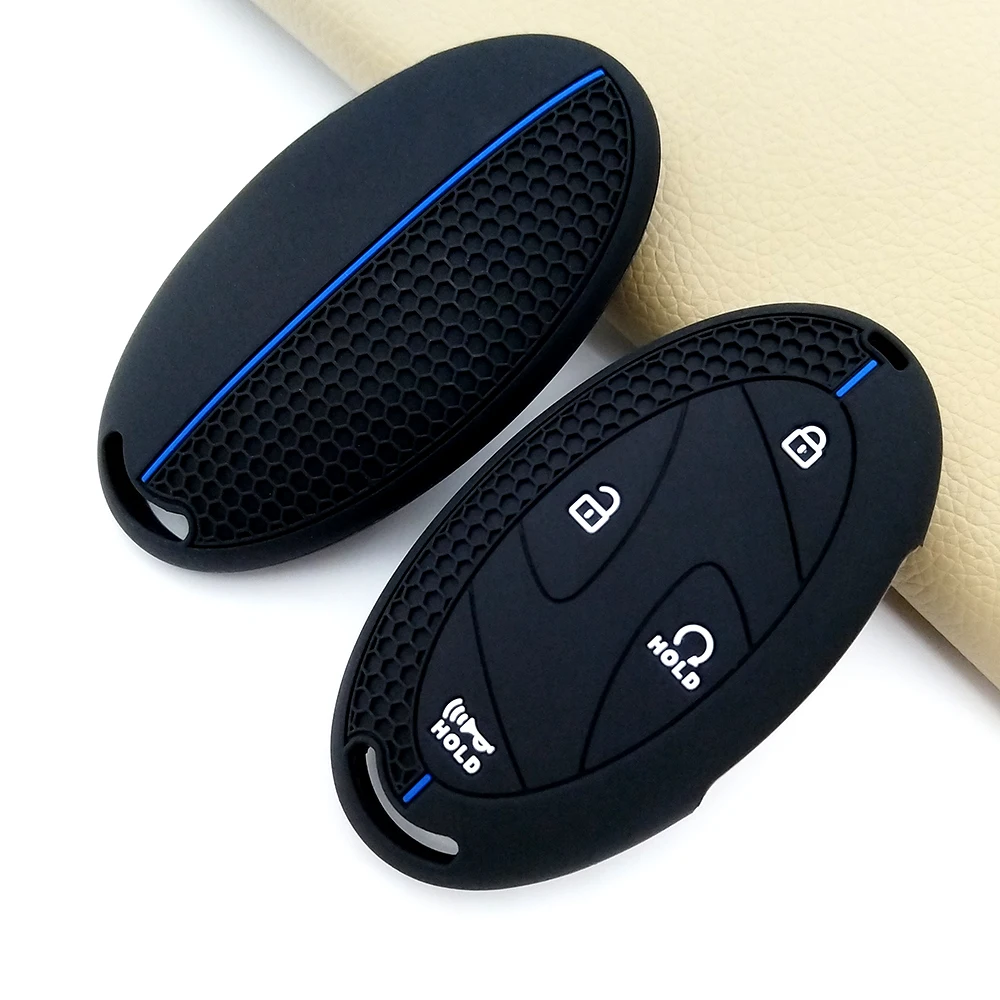 

For Hyundai Kona Ioniq Santa Fe MX5 Tucson 2025 StubHub 2024 Silicone Car Remote Key Case Cap Cover Shell Keychian Fob Holder