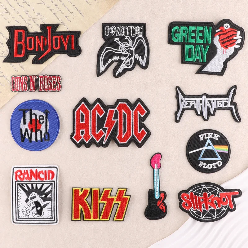 Embroidered Letter Patches Clothing Badge Embroidered Cloth Stickers DIY Patch Repair Decoration