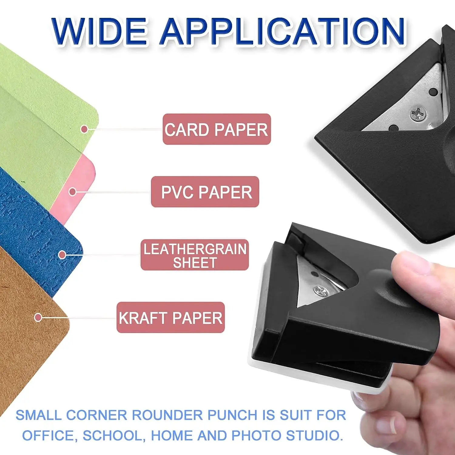 Corner Rounder R4 Corner Punch Portable Paper Trimmer Cutter For Cards Photo Cutting DIY Craft Scrapbooking Tools