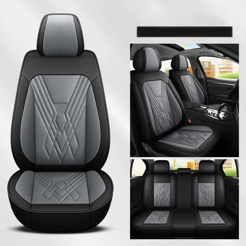 BHUAN Car Seat Cover Leather For Chery All Models E5 A3 QQ3 QQ6 Ai Ruize A3 Tiggo X1 QQ A5 E3 V5 Tiggo CAR STYLING