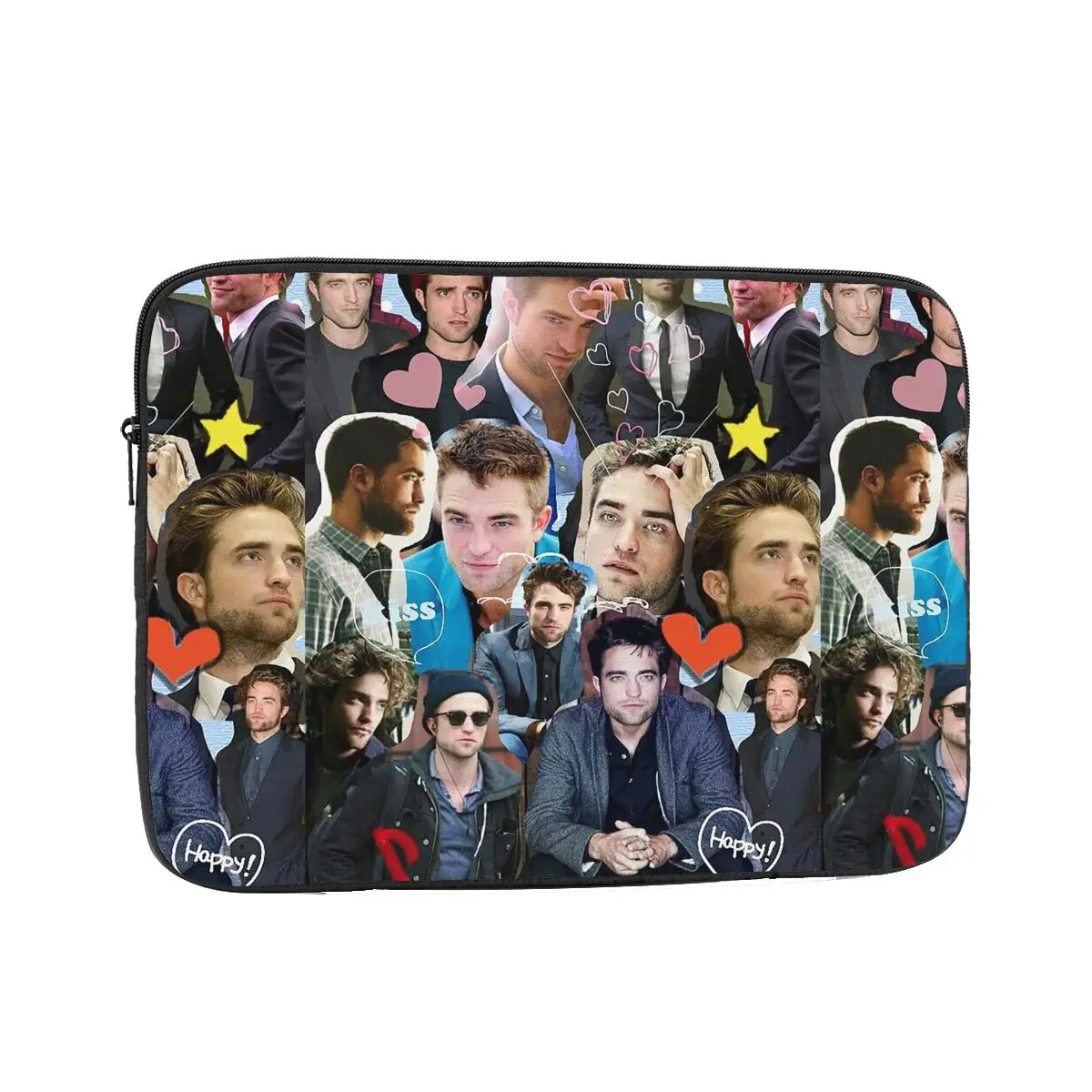 

Сумка для ноутбука с коллажем Роберта Паттинсона, чехол для ноутбука 12, 13, 15, 17 дюймов, противоударный чехол из фильма «Сумерки Саги», сумка