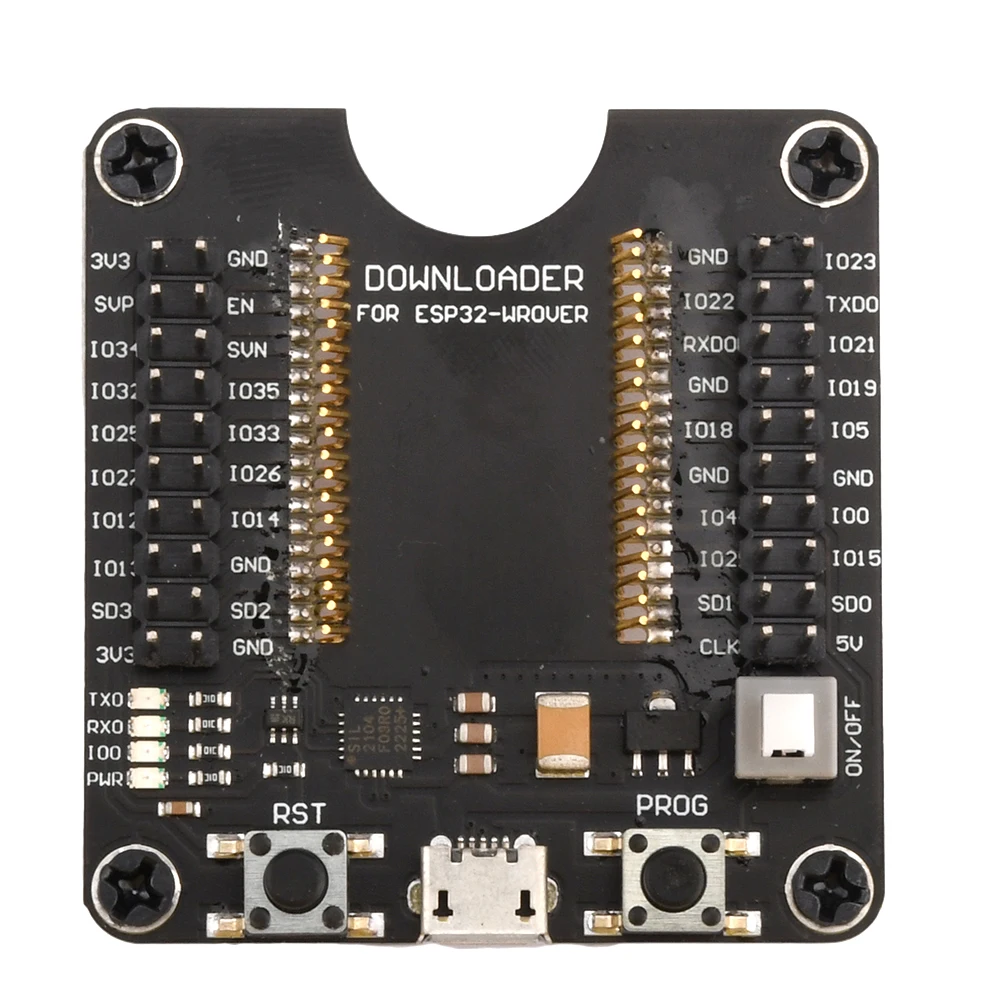 ESP8266 ESP-WROOM-32 ESP32-WROVER Development Board Test Programmer Socket Downloader for ESP-12S/ESP-12F/ESP-12E/ESP-07/ESP-07S