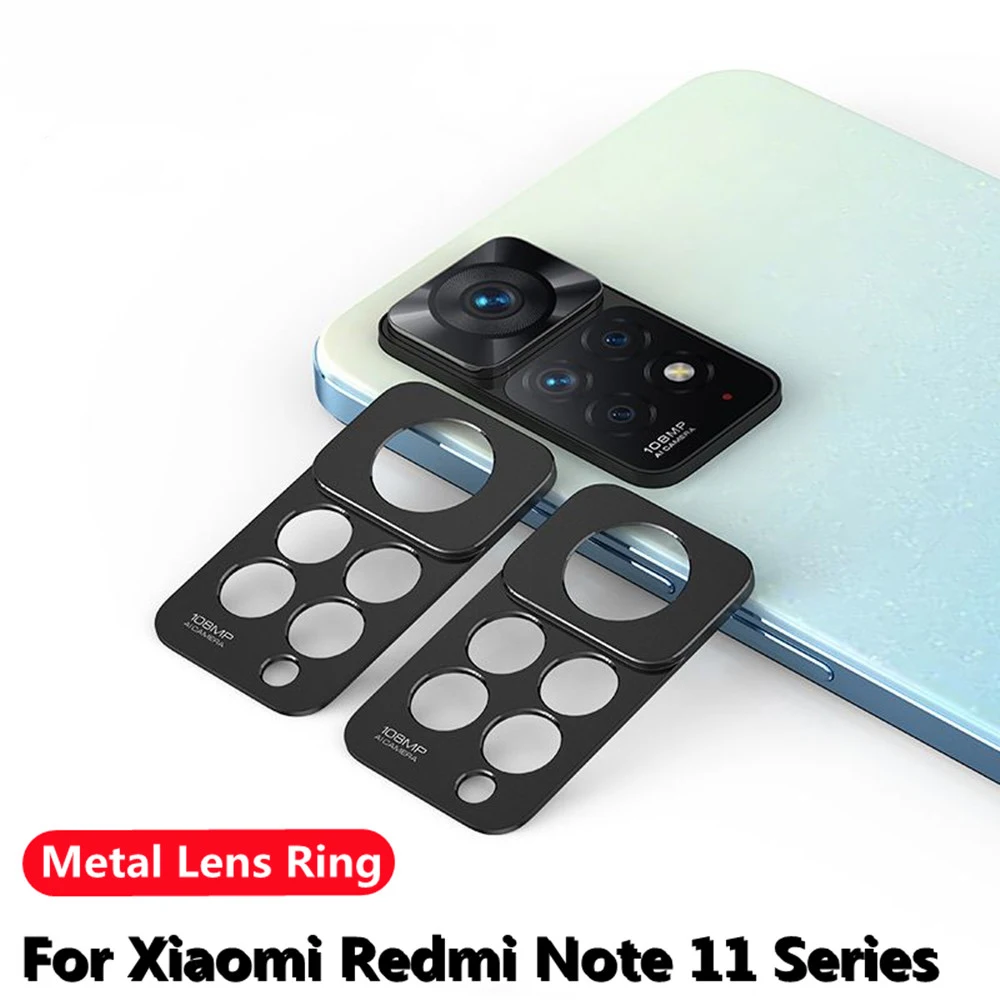 Camera Metal Protective Ring For Xiaomi Redmi Note 11 11S Pro 11Pro Global Version Len Protection Case For Redmi Note11 Lens Cap