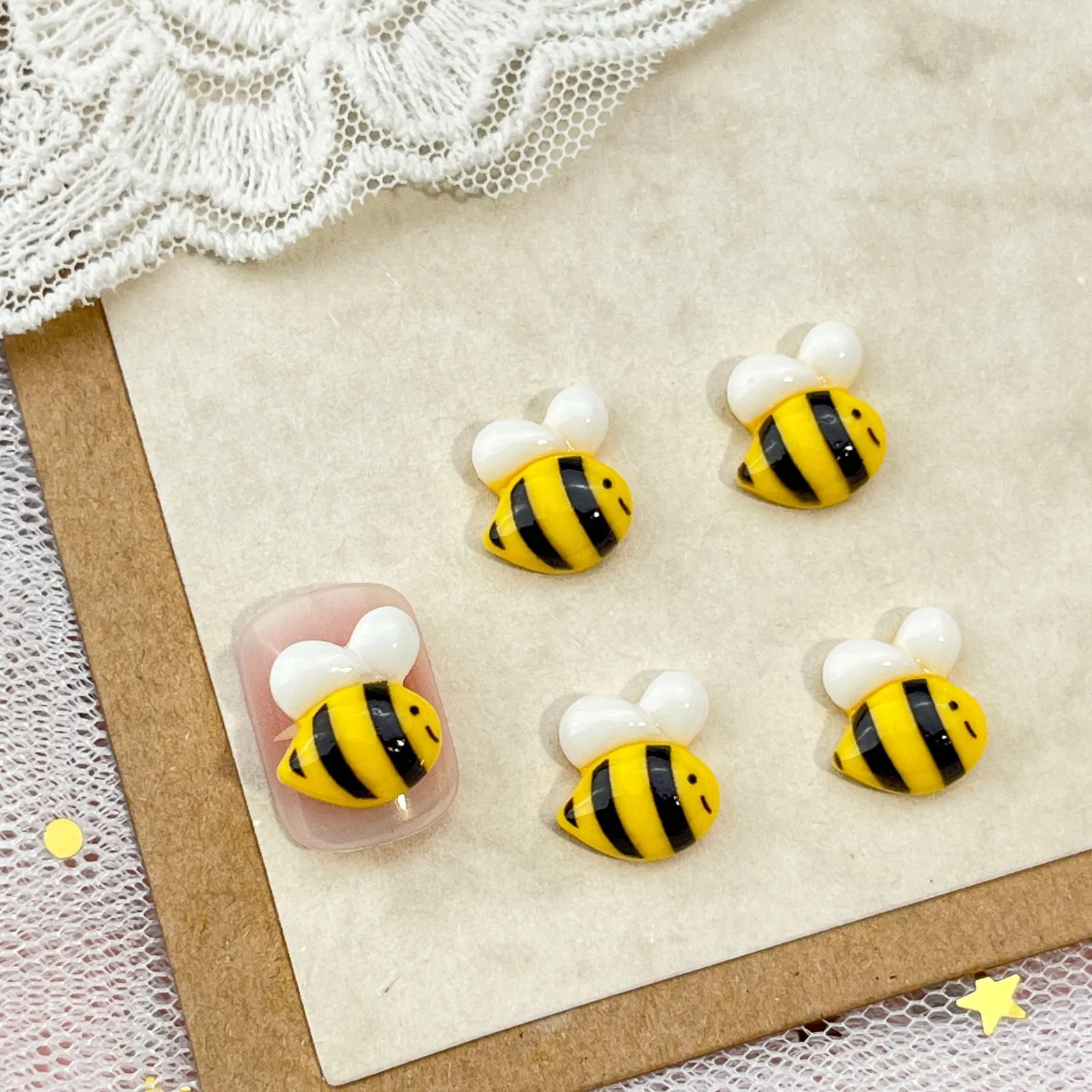100pcs Realistic 5-Petal Bee&H - Resin Art Workshop review and price