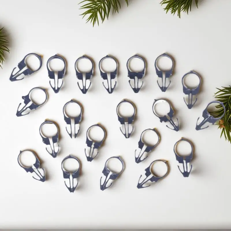 20x Heavy Duty Clips for Soccer Net Repair: Backyard Football Goal, Course and Travel Sports Hardware Replacement