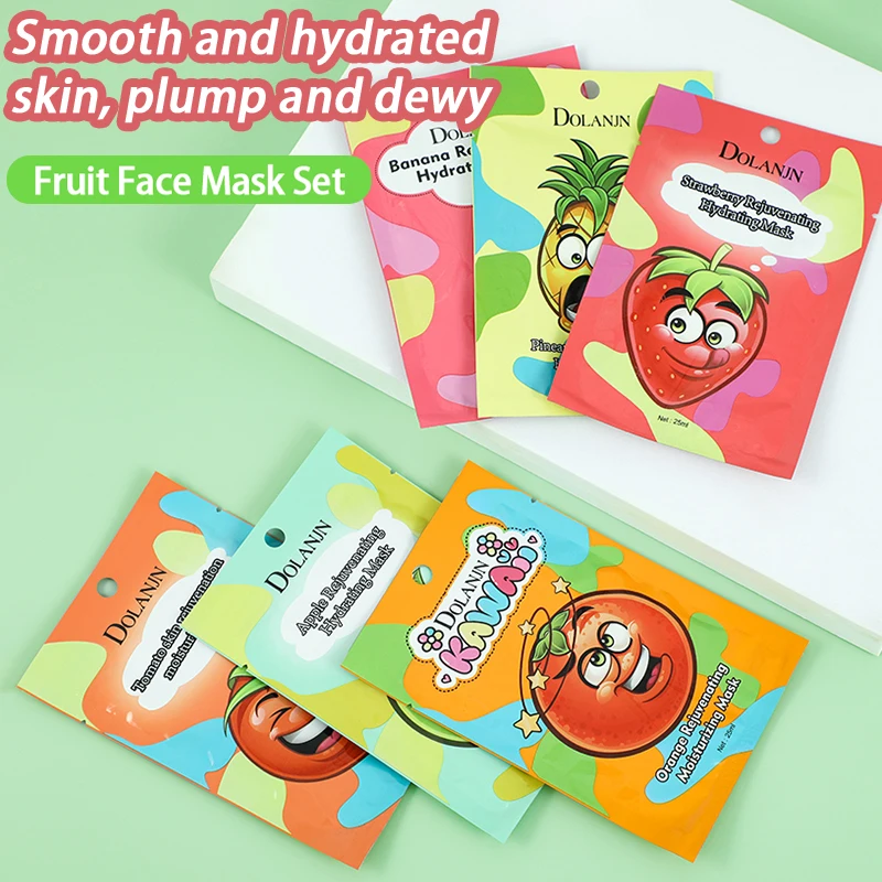 

DOLANJN 1/5/10/20 шт. Увлажняющая маска для лица с эффектом смягчения кожи, глубоко увлажняющая маска для ухода за кожей