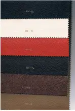 Genuine leather swatches for sofas #6