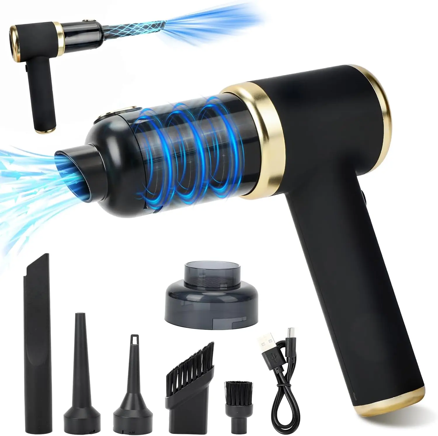 Car Vacuum Cleaner-12000PA,Cordless Car Vacuum Cleaner,Portable Vacuum for Car,Car Vacuum Cleaner,Car Vacuum Cleaner High Power,