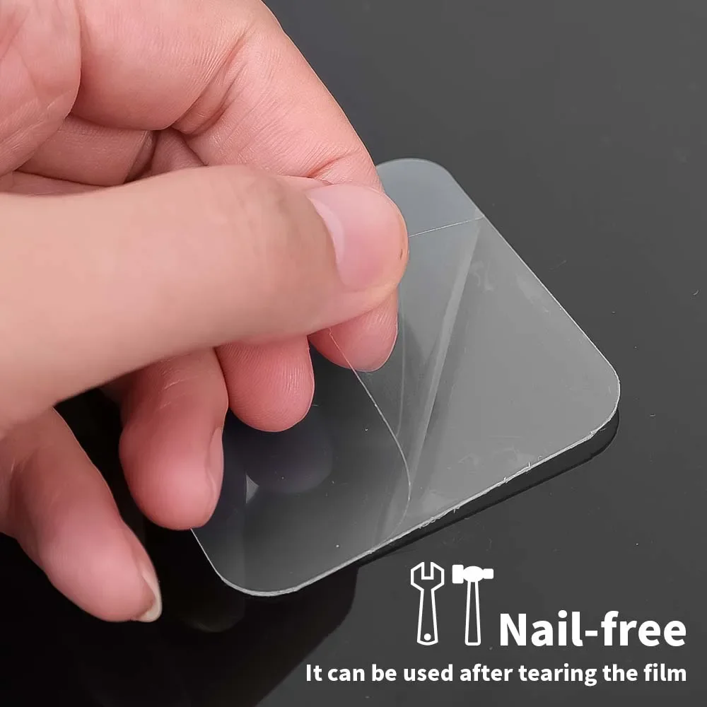1–50 Stück wiederverwendbares, ultrastarkes doppelseitiges Klebeband, Nano-transparente Wandaufkleber, wasserfest, für Haushaltsprodukte, Klebstoffe – Detail 10