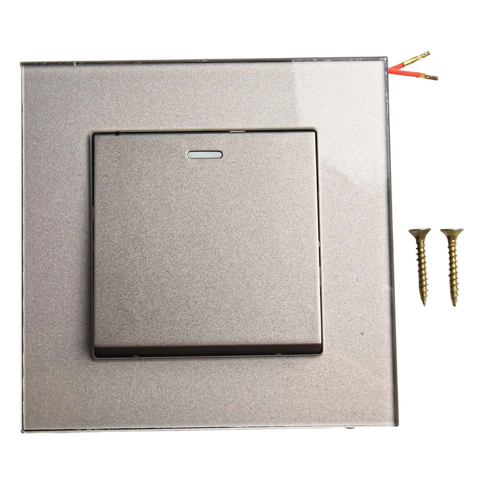 

For Home For Office European Rocker Switch 86 Type Switch 6*6cm Installation Size High-end Appearance For Homes For Hotels