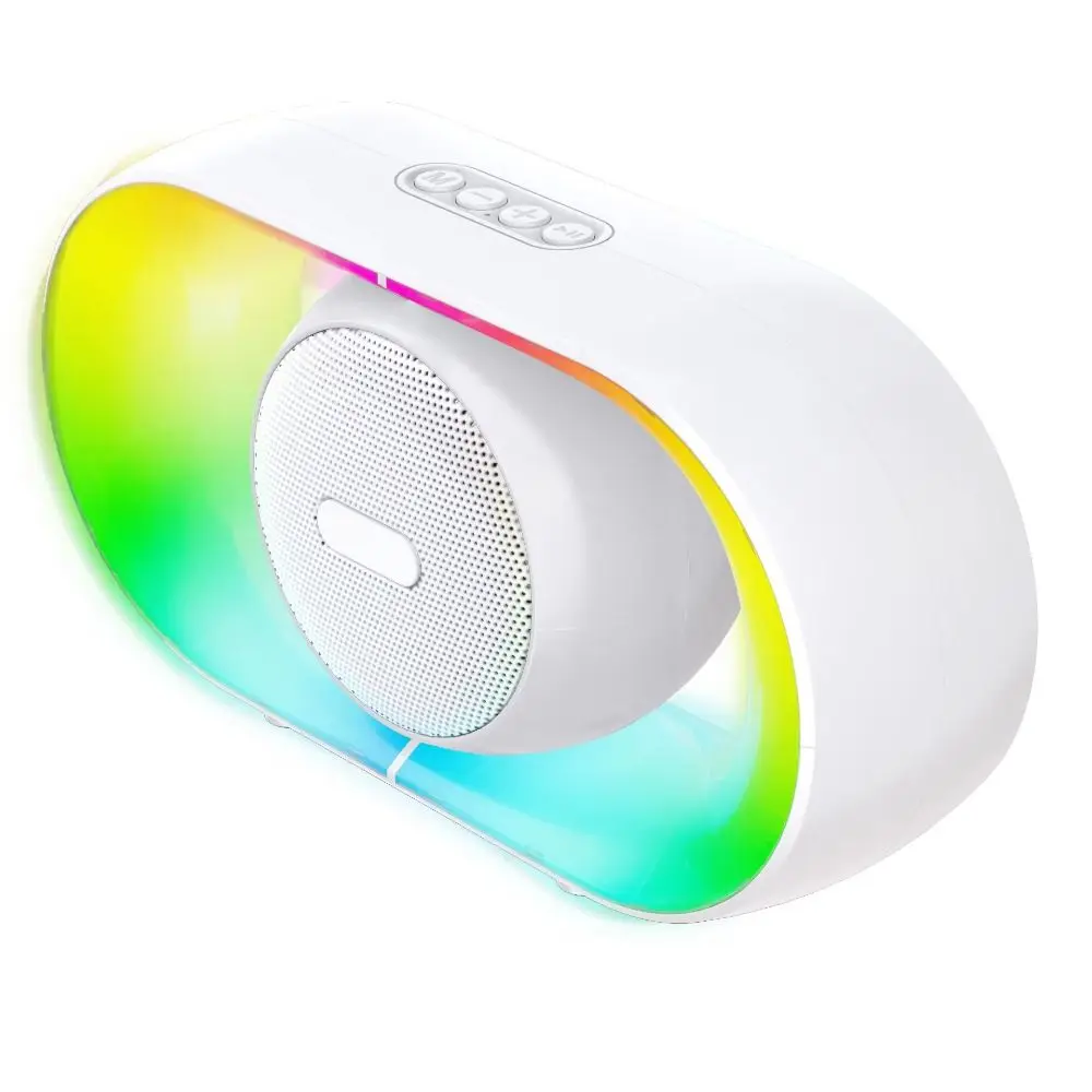 

С RGB-подсветкой RGB Bluetooth-динамик Магнитный U8 Беспроводная звуковая коробка Качество Креативный портативный сабвуфер Путешествия на открытом воздухе