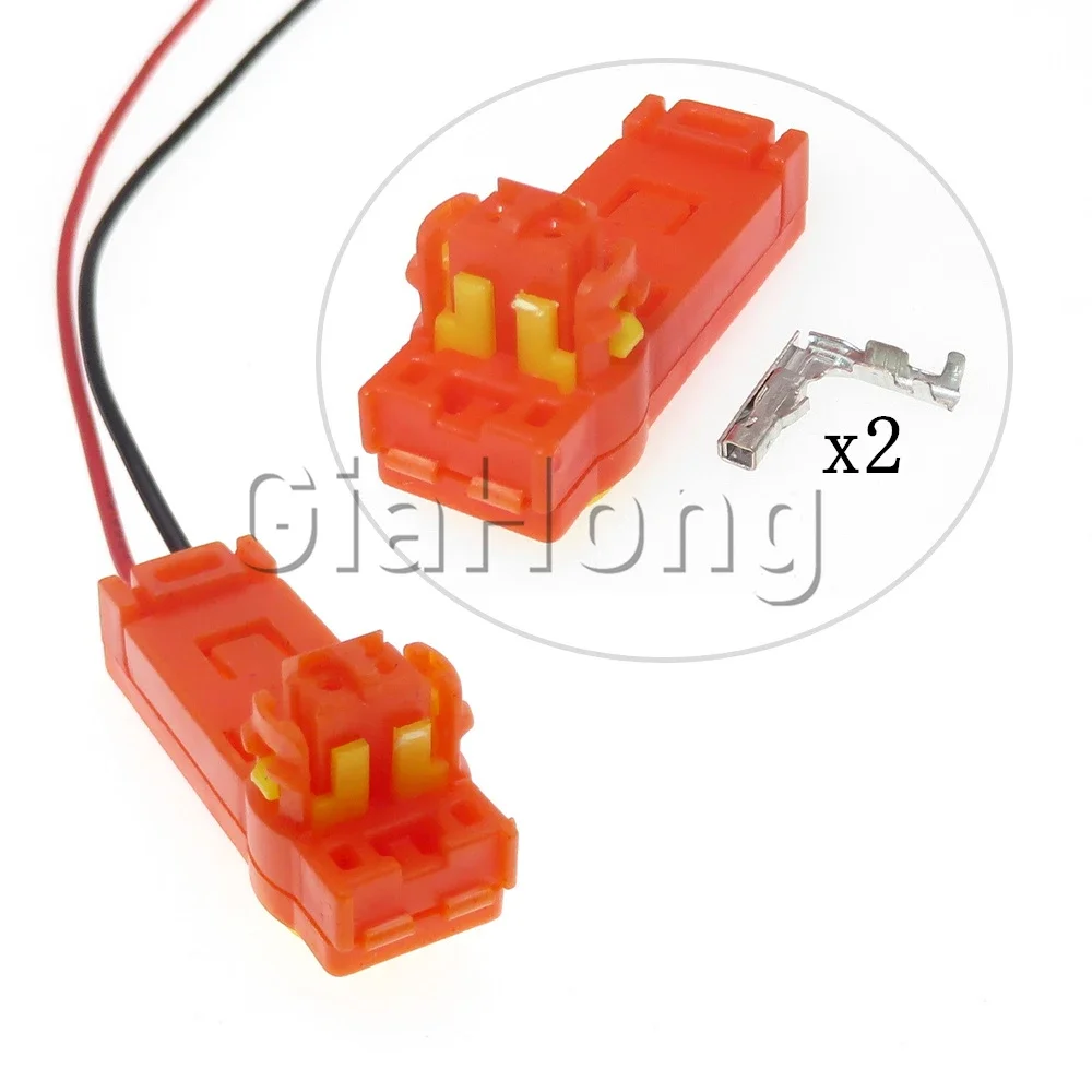 

1 Set 2 Ways Auto Unsealed Adapters Steering AC Assembly Wheel Electric Wire Cable Socket Car Electrical Connector For Toyota