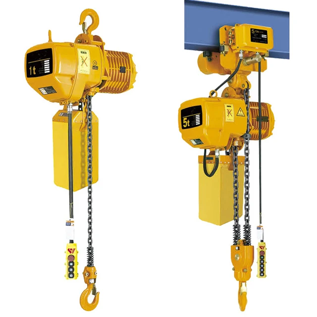Hot Sale 5 Ton and 7.5 Ton Electric Chain Hoist Winch 415V 3-Phase 12m and 9m for Versatile Use