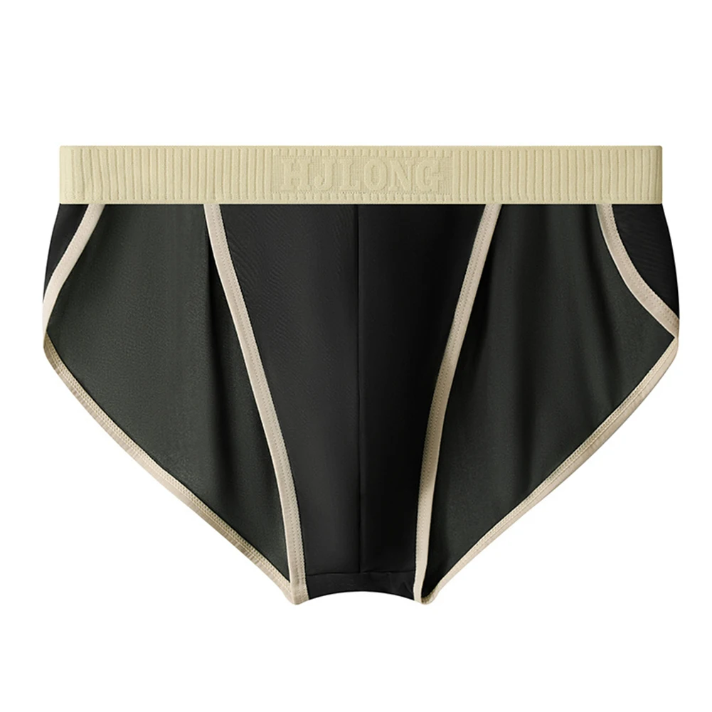 Breathable Briefs Bikini Underwear For All-day Comfort Solid Color Breathable Design Classic Theme High Elasticity