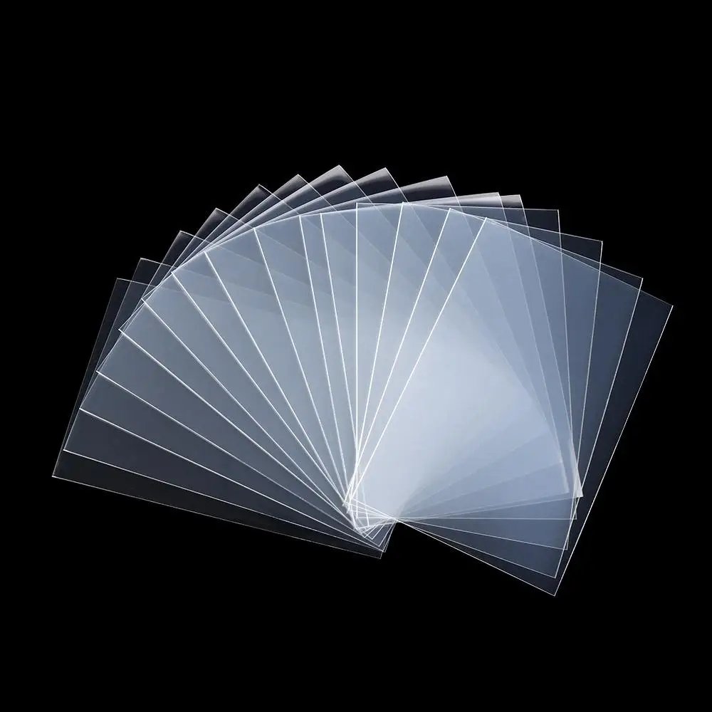 Acid Free Korea Card Sleeves Cpp Ultra-thin Film Card Set Anti-scratch Wear-resistant Clear Photo Card Sleeve