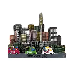 Johannesburg, South Africa Fridge Magnet Souvenir Travel Memorial Magnetic Refrigerator Stickers Gift Home Decoration