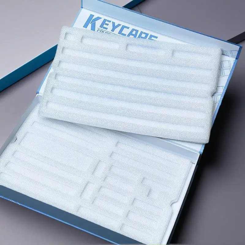 

Keycap Storage Box Tray Mechanical Keyboard Keycap Transparent Dustproof Display Box