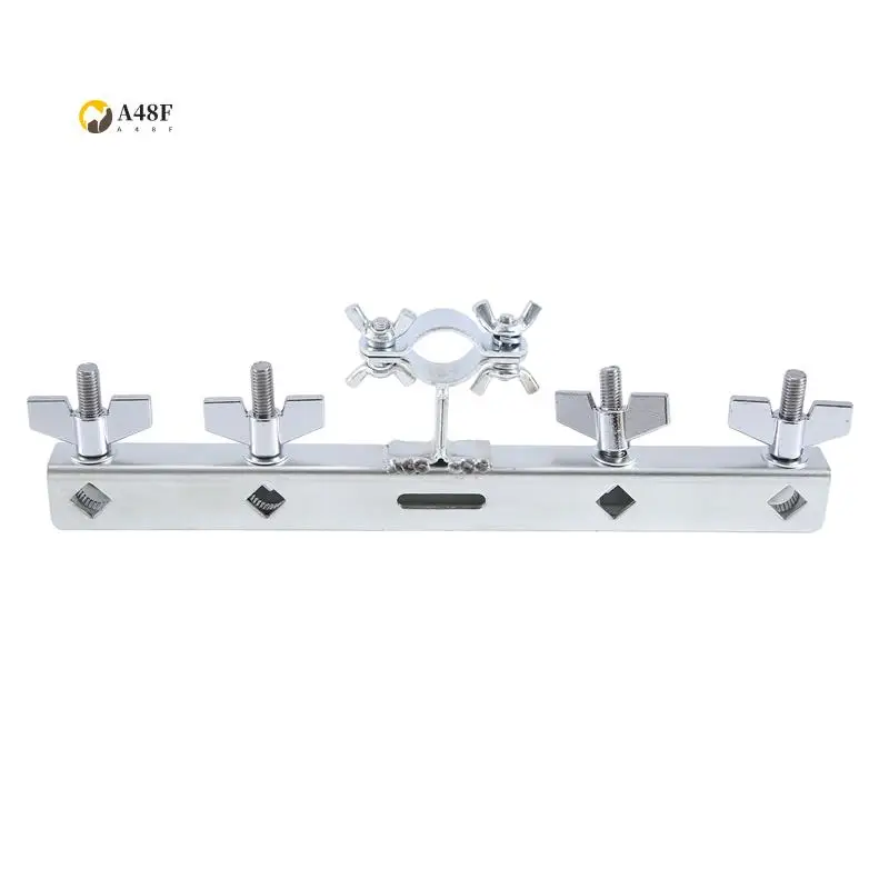 

A48F-Drum Extension Clamp Drum Cowbell Mount Bass Drum Cowbell Holder For Cowbell Cymbal Musical Instrument Percussion