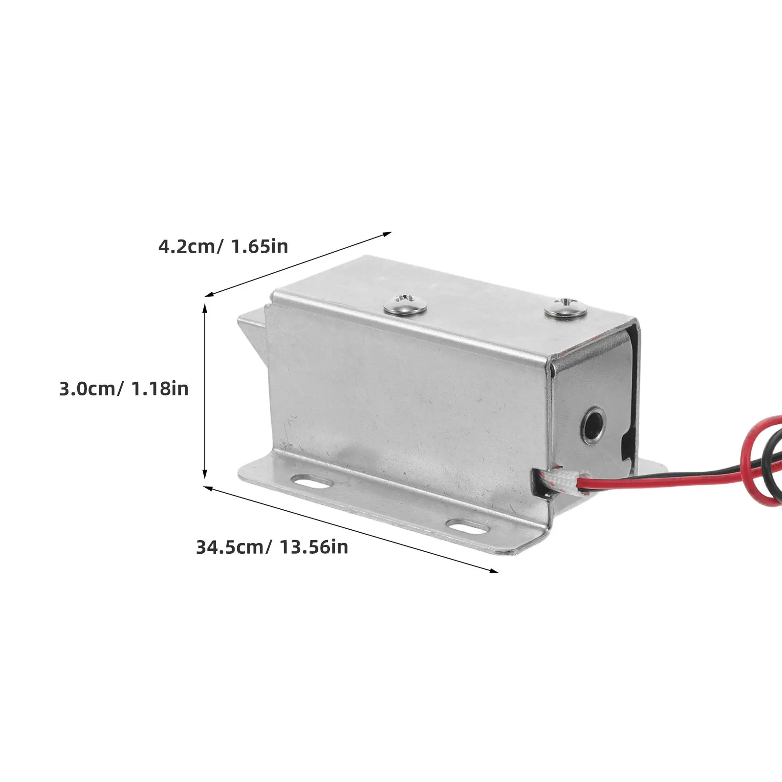 Smart Locker Downward Latch Tongue Cabinet Door Bolt Electromagnetic Solenoid Compact Electric Angled Actuator
