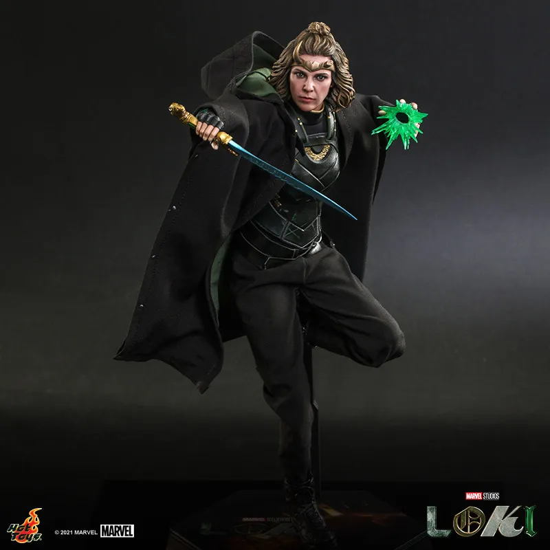 

Hot Toys Loki Tv Series Tms062 Sylvie Lady Loki 1/6 28cm Collectible Action Figure Articulated Statue Movie Peripherals In Stock