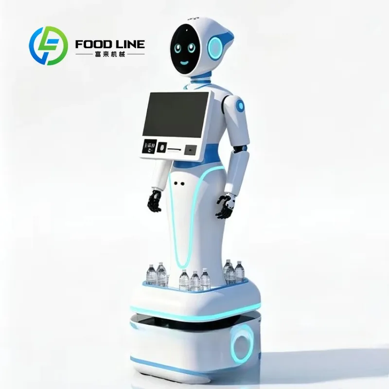 Customize Intelligent Guided Tours Welcoming Robots Commercial Voice-Interactive Android 10 15000mAh Battery Exhibits