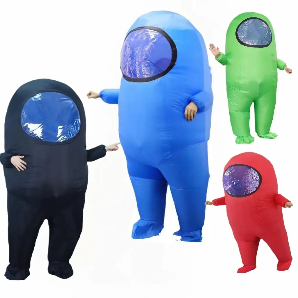 

Halloween Astronaut Inflatable Costumes Cosplay Props Werewolf Kill Inflatable Doll Costumes Small People Inflatable Children