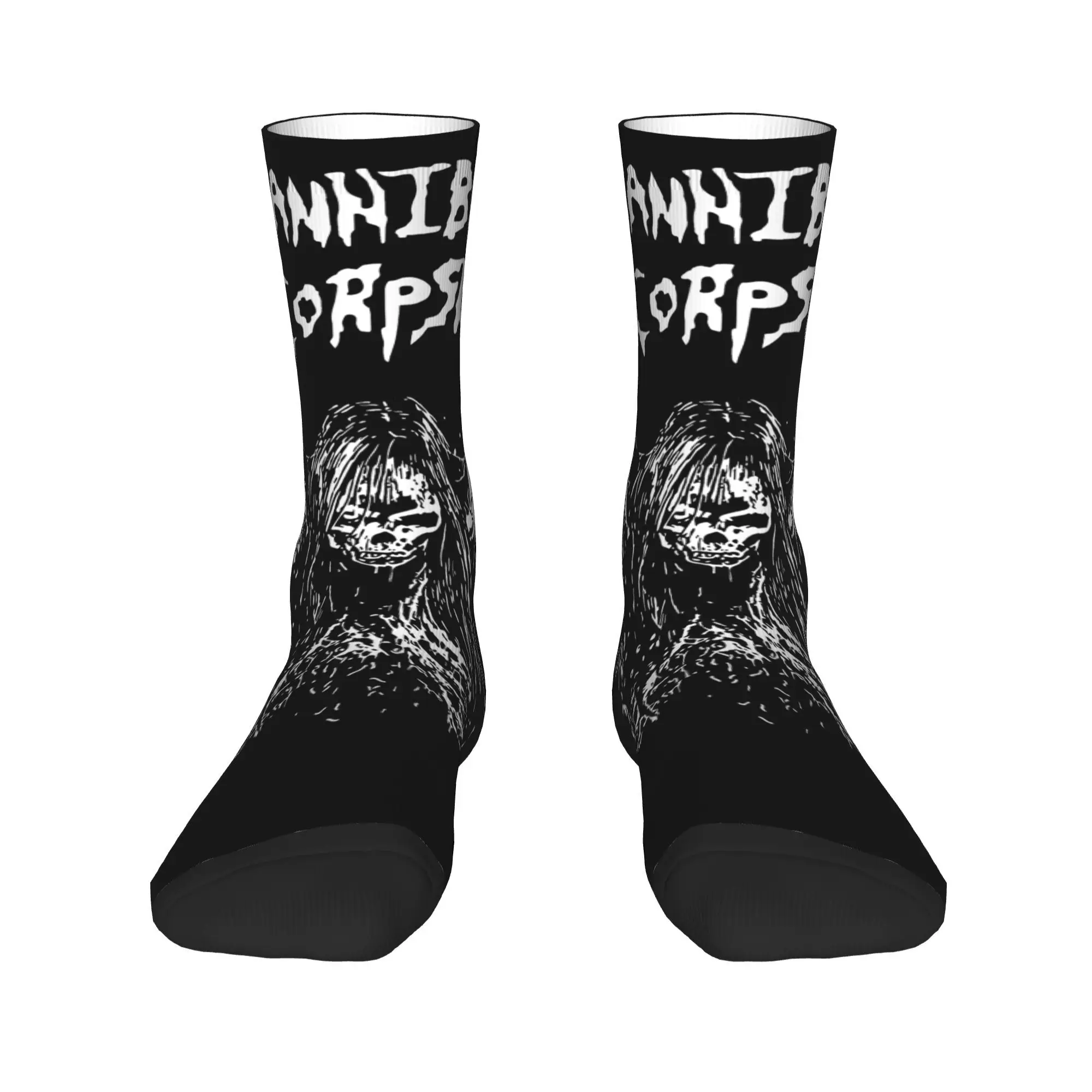 Chaussettes de bande CanniRhCorpse pour hommes et femmes, chaussettes de football, marchandises mignonnes, meilleurs cadeaux