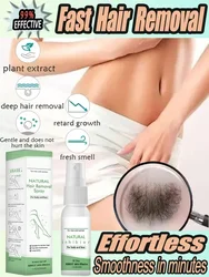 Permanent Hair Remover Men Hair Removal Spray Nourish Nourishing Body Care Hair Removal Spray Painless