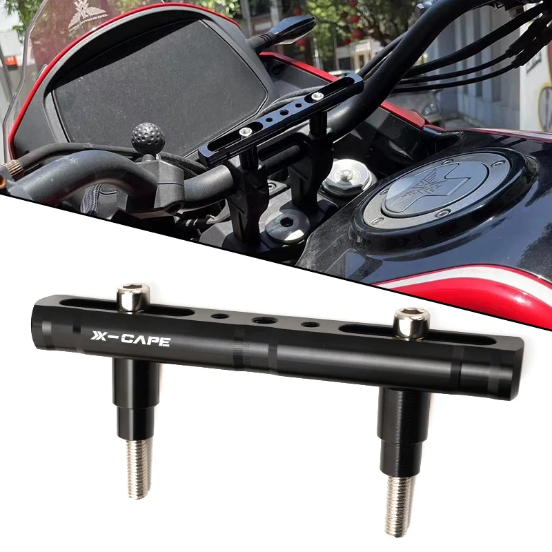 NOVO Para Moto Morini X-Cape 650 1200 XCape 650X 1200: Guidão CNC Multifuncional com Barra Transversal de Estilo Geração Nova
