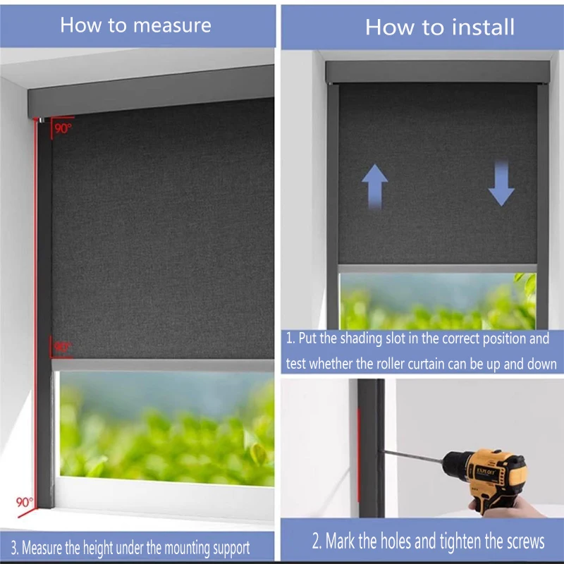 U shaped light blocker blackout blids with tracks side track for blind blackout tracks side blocker for blinds for window