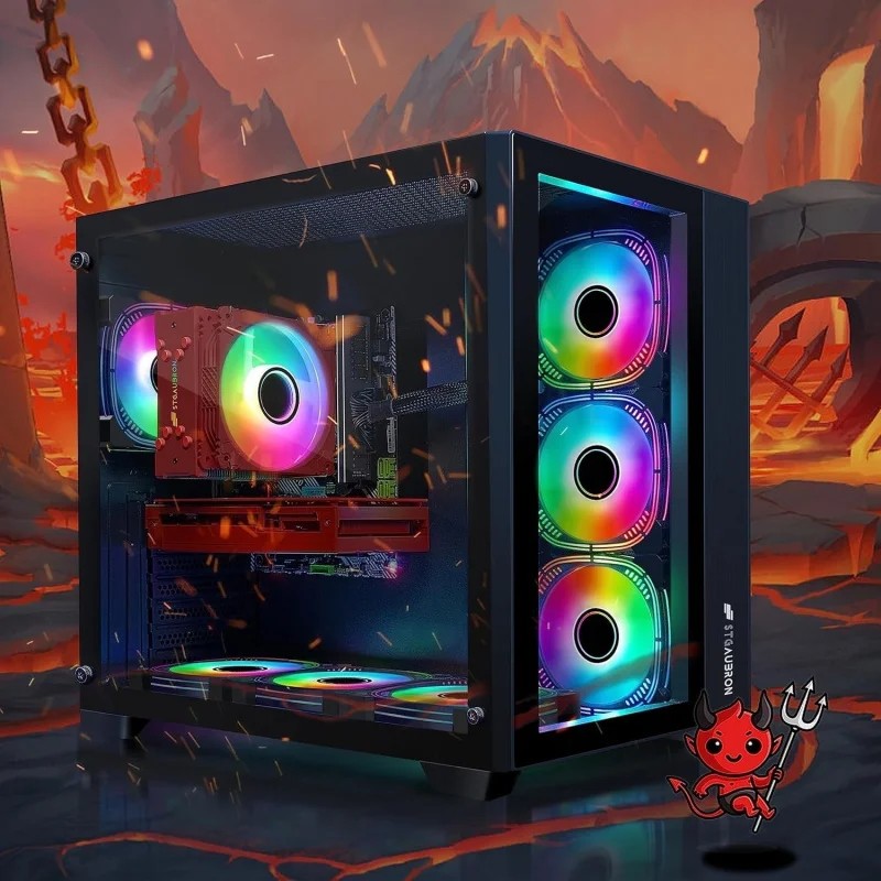 Gaming PC Computer Desktop, GeForce RTX 3060 12G Graphics, Core i7-10700KF up to 5.1G,16GB DDR4,1TB SSD,WiFi,BT 5