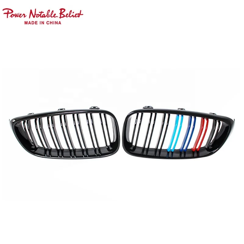 M Style Color Double Slat Line Grill For BMW 3 Series GT F34 Bumper Grill ABS High Quality Kindly Grill For BMW GT F34 2012-2020