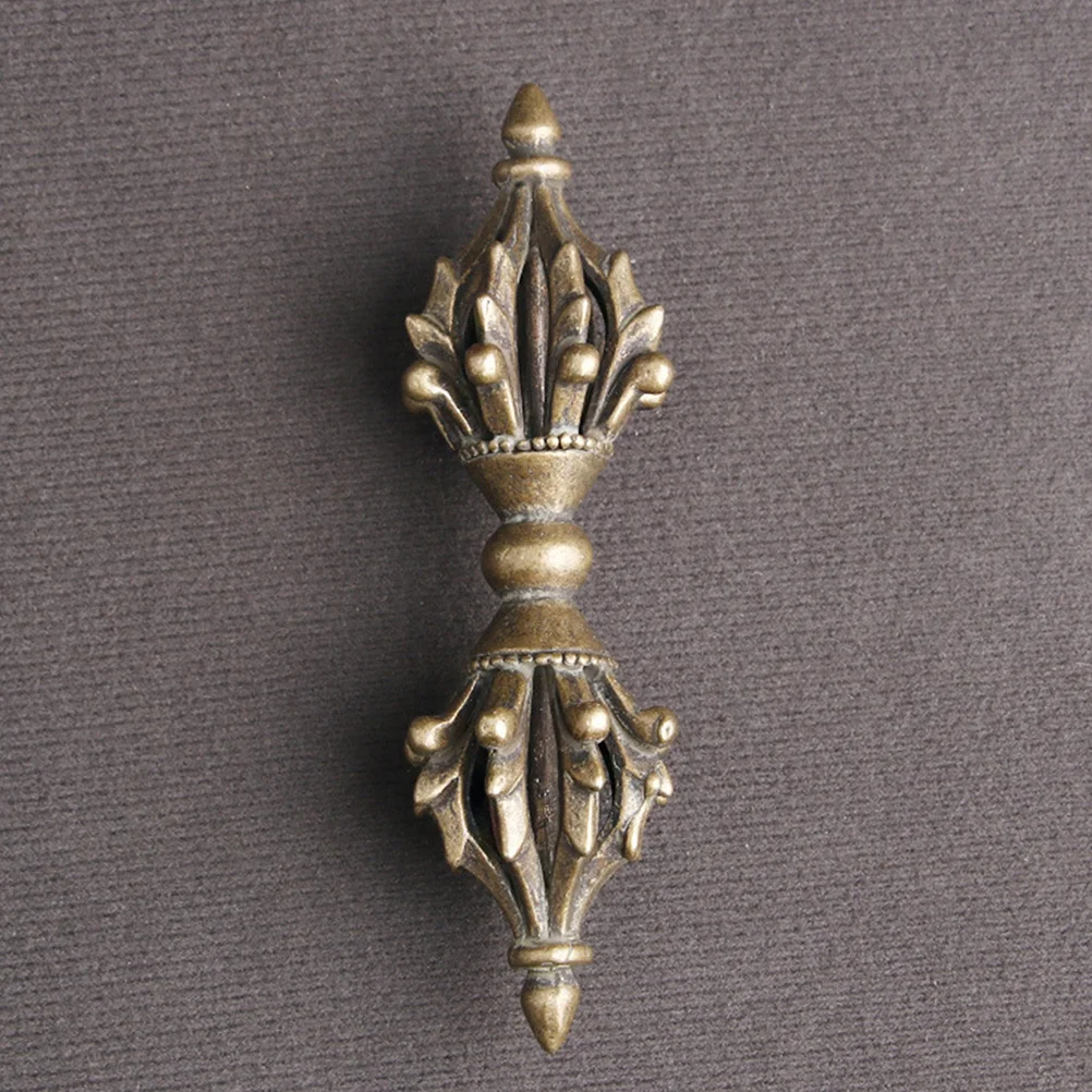 

Mini Vajra Pestle Brass Ornaments Retro Office Decoration Fine Workmanship Creative Design Gift Choice
