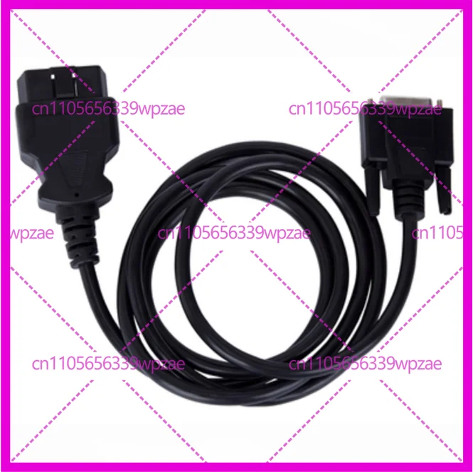 

OBD2 16-контактный разъем «папа» — «папа» DB15, интерфейсный кабель obd — «мама» db15, кабель для передачи данных